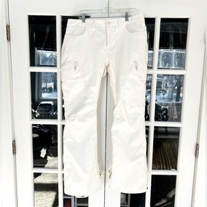 Burton XL Gloria snowboard/ski pants, white